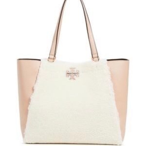Tory Burch McGraw Shearling tote/purse